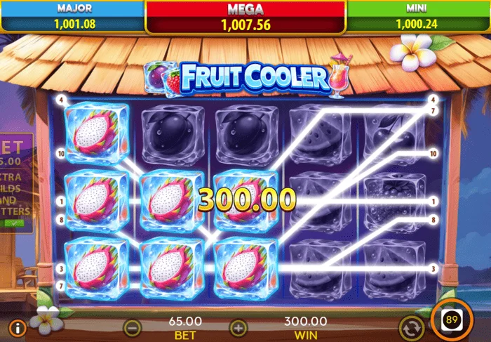 Fruit Cooler -peruspelin voitto